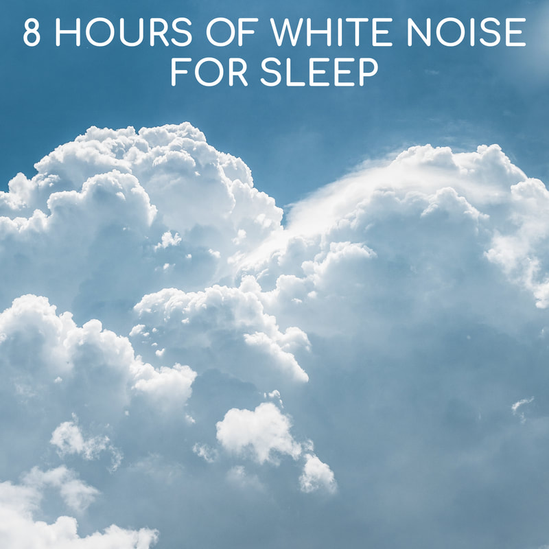 Drift away on fluffy clouds of white noise. Eight hours of blissful, relaxing sleep.