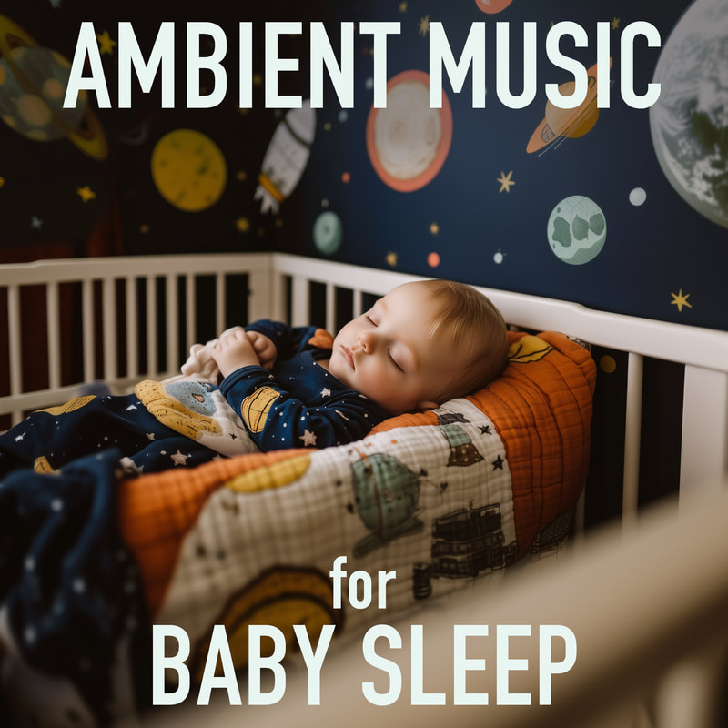Hours of gentle, floating instrumental ambient music to create a calm atmosphere for relaxation and restful sleep. Great to mask disruptive noises and less stimulating than lullabies. 