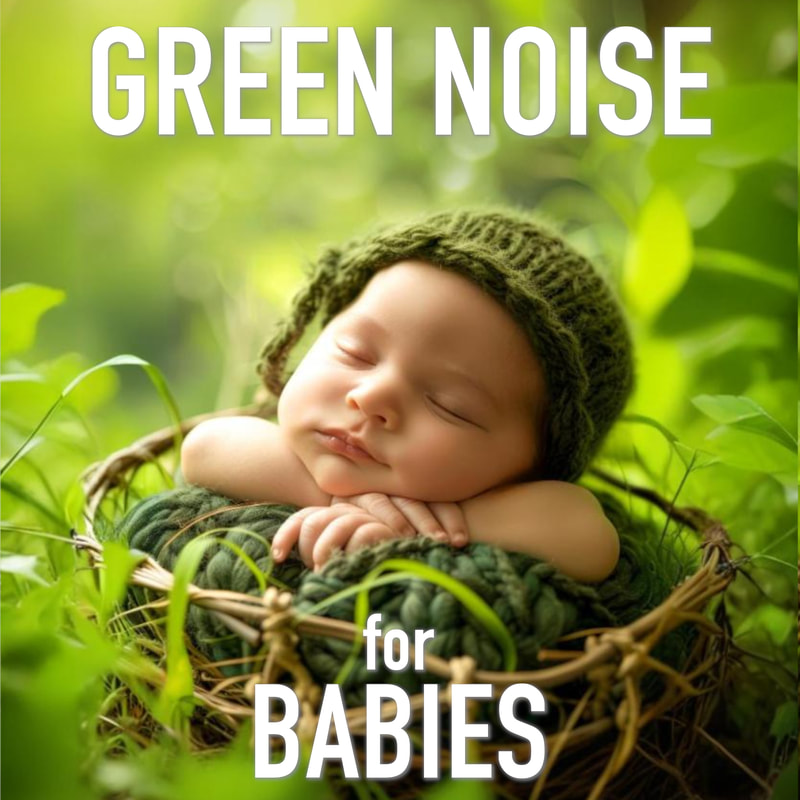 Mellow white noise combined with soothing nature sounds makes green noise. The perfect combination to block out disruptive outside noises and create a natural, calming environment. Hours of green noise for relaxing, peaceful sleep.