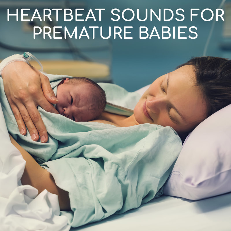 The sound of a beating heart calms and helps the brain development of preemies. A 2015 study found premature babies exposed to heartbeat recordings in the NICU had a significantly larger auditory cortex, the part of the brain which is responsible for the development of hearing & language skills.