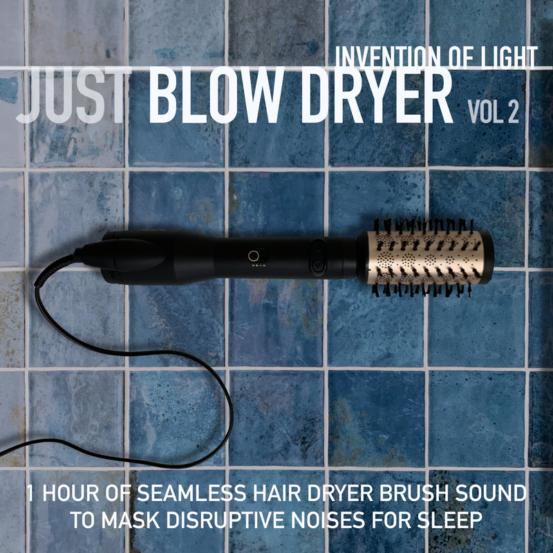 1 Hour of Seamless Hair Dryer Brush Sound to Mask Disruptive Noises for Sleep