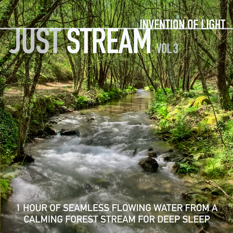 1 Hour of Seamless Flowing Water from a Calming Forest Stream for Deep Sleep