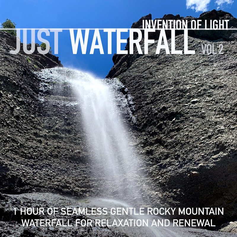 1 Hour of Seamless Gentle Rocky Mountain Waterfall for Relaxation and Renewal