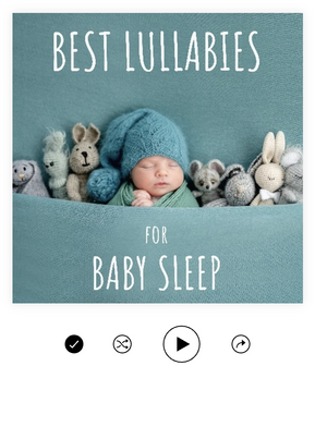 Best Lullabies for Baby Sleep calming lullaby playlist on Pandora Music to keep babies sleeping restfully